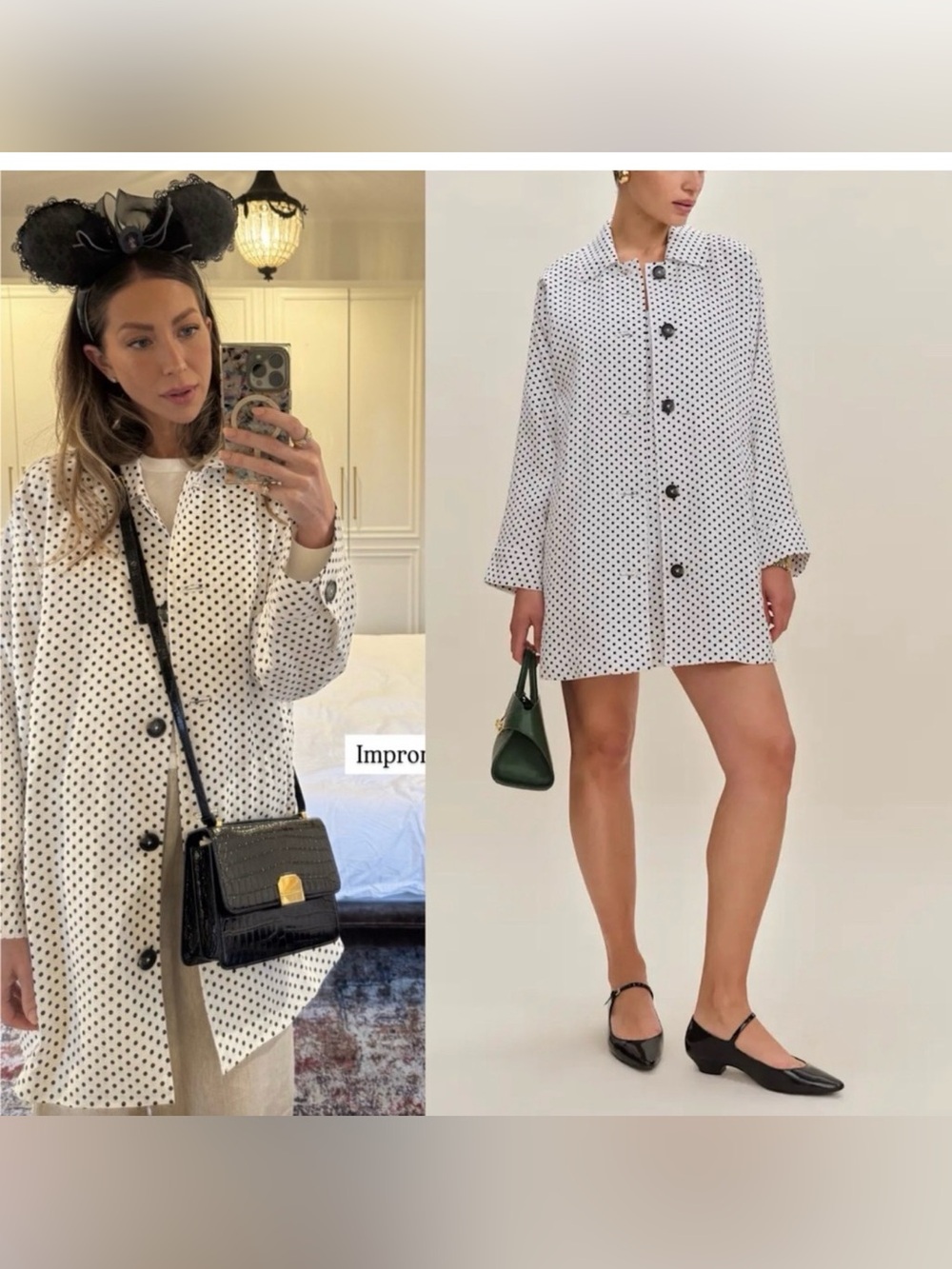 NWT Reformation Irene Linen Jacket
Eclipse Dot Polka Dot Button Front
Size Small